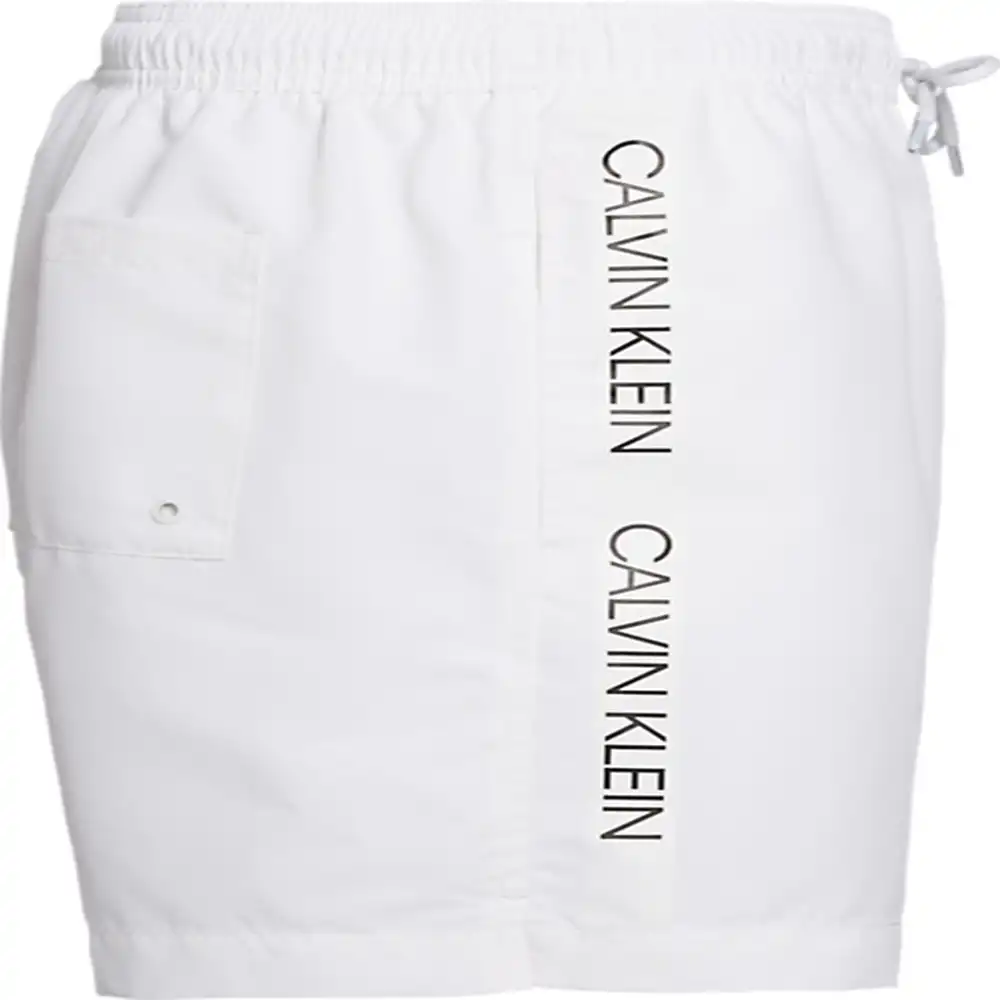 drawstring side logo